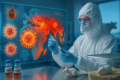 Vaccine candidate for Crimean-Congo haemorrhagic fever delivers rapid onset of protection in mice