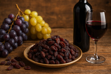 How sun-dried raisins may have helped ancient winemakers turn water into wine