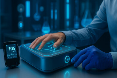 Raman spectroscopy enables noninvasive blood glucose monitoring in compact MIT device