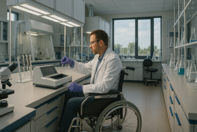 Chemistry labs that exclude disabled scientists risk skills gap warns RSC