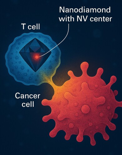 Quantum sensors to reveal why immune cells fail against cancer