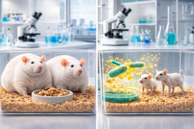 Specific single gut bacterium linked to improved metabolic health and reduced weight gain in mice