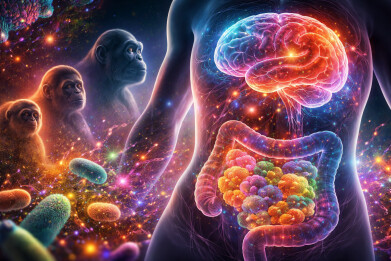 Gut microbiome has been shown to shape brain function across primate species