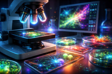 A sample-guided approach enhances accuracy in computational fluorescence microscopy