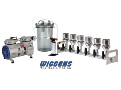 Vacuum filtration solutions with piston pumps