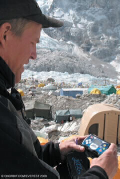 Spectrometer Tops Mount Everest